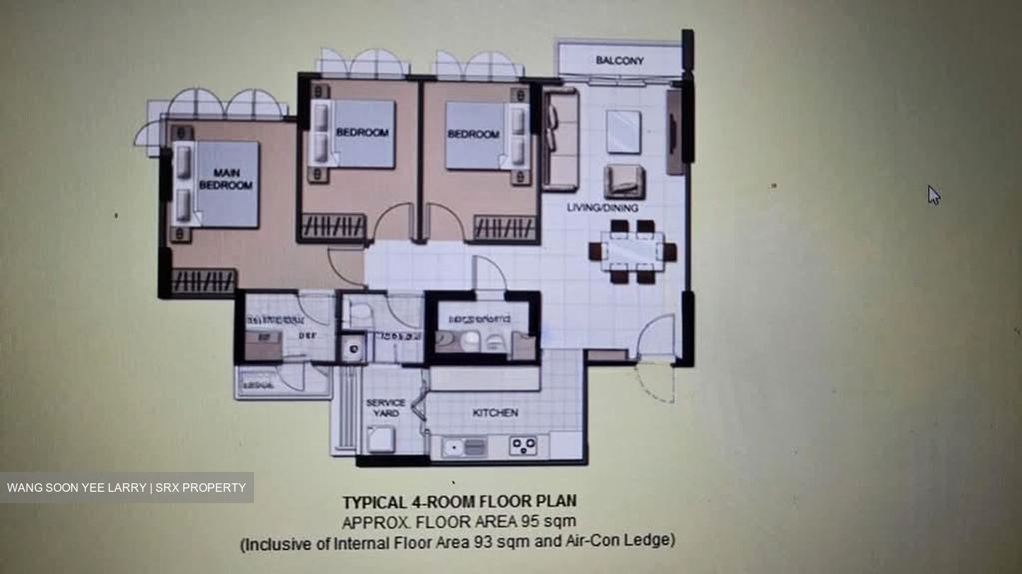 Blk 477A Hougang Capeview (Hougang), HDB 4 Rooms #559211751